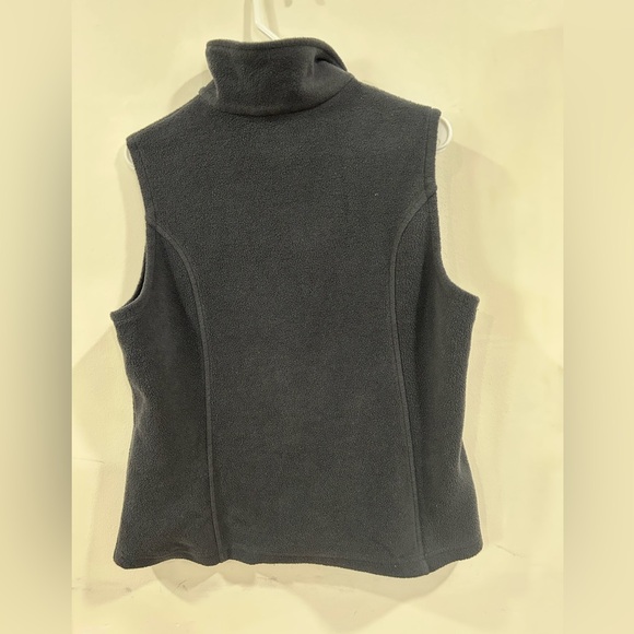 Columbia Charcoal Fleece Vest size L - Picture 3 of 6